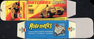 Replika Box - Matchbox Superfast - No.28 Stoat