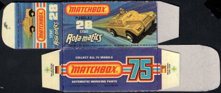Replika Box - Matchbox Superfast - No.28 Stoat