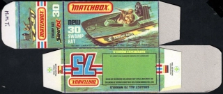 Replika Box - Matchbox Superfast - No.30 Swamp Rat