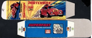Replika Box - Matchbox Superfast - No.31 Volks Dragon