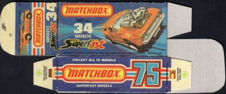 Replika Box - Matchbox Superfast - No.34 Vantastic