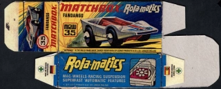 Replika Box - Matchbox Superfast - No.35 Fandango