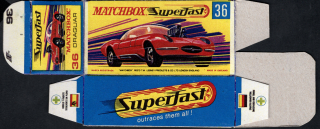 Replika Box - Matchbox Superfast - No.36 Draguar