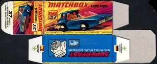 Replika Box - Matchbox Superfast - No.37 New Soopa Coopa