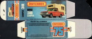 Replika Box - Matchbox Superfast - No.38 Camper