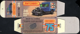 Replika Box - Matchbox Superfast - No.38 Model 'A' Van