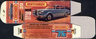 Replika Box - Matchbox Superfast - No.40 Guildsman