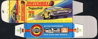 Replika Box - Matchbox Superfast - No.40 New Guildsman 1