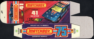 Replika Box - Matchbox Superfast - No.41 Siva Spyder