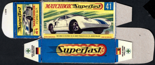 Replika Box - Matchbox Superfast - No.41 Ford G.T.