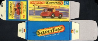 Replika Box - Matchbox Superfast - No.42 Iron Fairy Crane