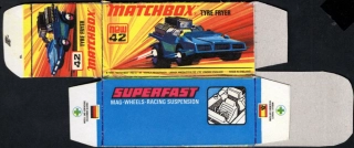 Replika Box - Matchbox Superfast - No.42 Tyre Fryer