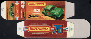 Replika Box - Matchbox Superfast - No.43 Dragon Wheels