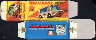 Replika Box - Matchbox Superfast - No.46 New Stretcha Fetcha Ambulance