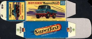Replika Box - Matchbox Superfast - No.49 Unimog