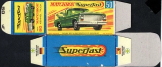 Replika Box - Matchbox Superfast - No.50 Kennel Truck