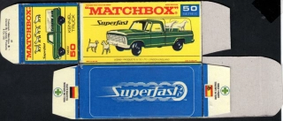 Replika Box - Matchbox Superfast - No.50 Kennel Truck