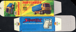 Replika Box - Matchbox Superfast - No.50 Articulated Truck