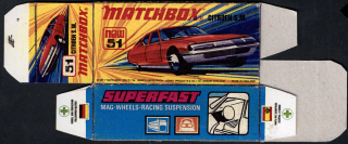 Replika Box - Matchbox Superfast - No.51 New Citroen S.M.