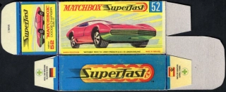 Replika Box - Matchbox Superfast - No.52 Dodge Charger MK III