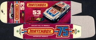 Replika Box - Matchbox Superfast - No.53 Tanzara