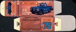 Replika Box - Matchbox Superfast - No.53 Flareside Pick-Up