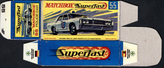 Replika Box - Matchbox Superfast - No.55 Police Car
