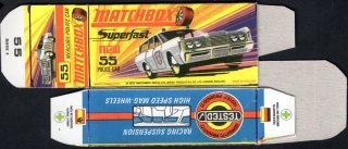 Replika Box - Matchbox Superfast - No.55 Mercury Police Car