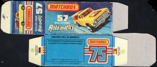 Replika Box - Matchbox Superfast - No.57 Wild Life Truck
