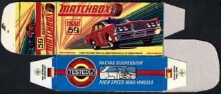 Replika Box - Matchbox Superfast - No.59 Mercury Fire Chief