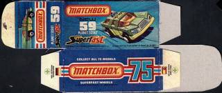 Replika Box - Matchbox Superfast - No.59 Planet Scout