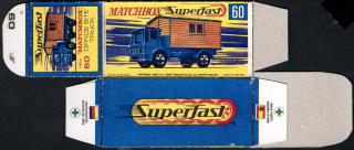 Replika Box - Matchbox Superfast - No.60 Office Site Truck