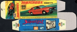 Replika Box - Matchbox Superfast - No.62 Renault 17 TL