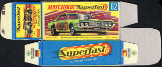 Replika Box - Matchbox Superfast - No.62 Rat Rod Dragster