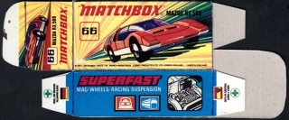 Replika Box - Matchbox Superfast - No.66 Mazda RX 500