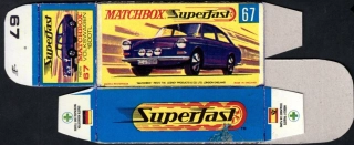 Replika Box - Matchbox Superfast - No.67 Volkswagen 1600TL