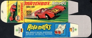 Replika Box - Matchbox Superfast - No.69 Turbo Fury
