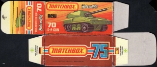 Replika Box - Matchbox Superfast - No.70 S-P Gun