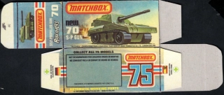 Replika Box - Matchbox Superfast - No.70 S-P Gun
