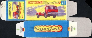 Replika Box - Matchbox Superfast - No.70 Grit Spreader