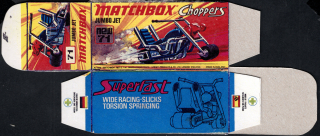 Replika Box - Matchbox Superfast - No.71 Jumbo Jet