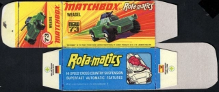Replika Box - Matchbox Superfast - No.73 Weasel
