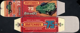 Replika Box - Matchbox Superfast - No.73 Weasel