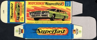 Replika Box - Matchbox Superfast - No.73 Mercury Commuter