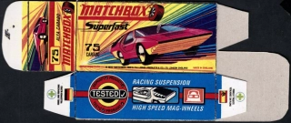 Replika Box - Matchbox Superfast - No.75 Alfa Carabo