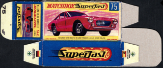 Replika Box - Matchbox Superfast - No.75 Ferrari Berlinetta