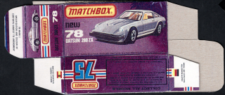 Replika Box - Matchbox Superfast - No.78 Datsun 280 ZX