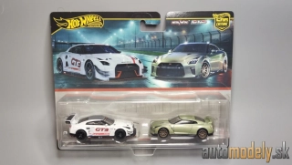 Hot Wheels Premium - Nissan GT-R Nismo GT3 / Nissan GT-R (R35) - 1:64