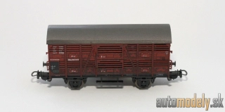 PIKO 58328 B - Nákladný vagón DRG "dobytčák" s patinou - HO 1:87