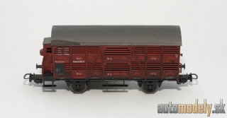PIKO 58328 A - Nákladný vagón DRG "dobytčák" s patinou - HO 1:87